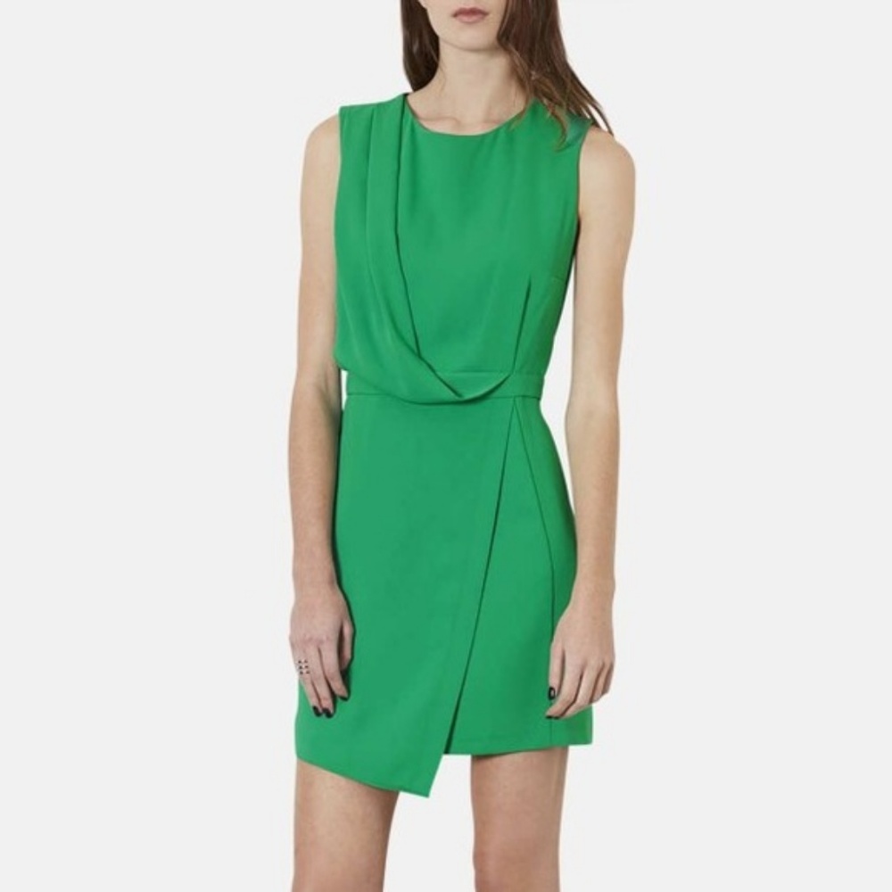 NWT Topshop Green Cocktail Dress Size 6